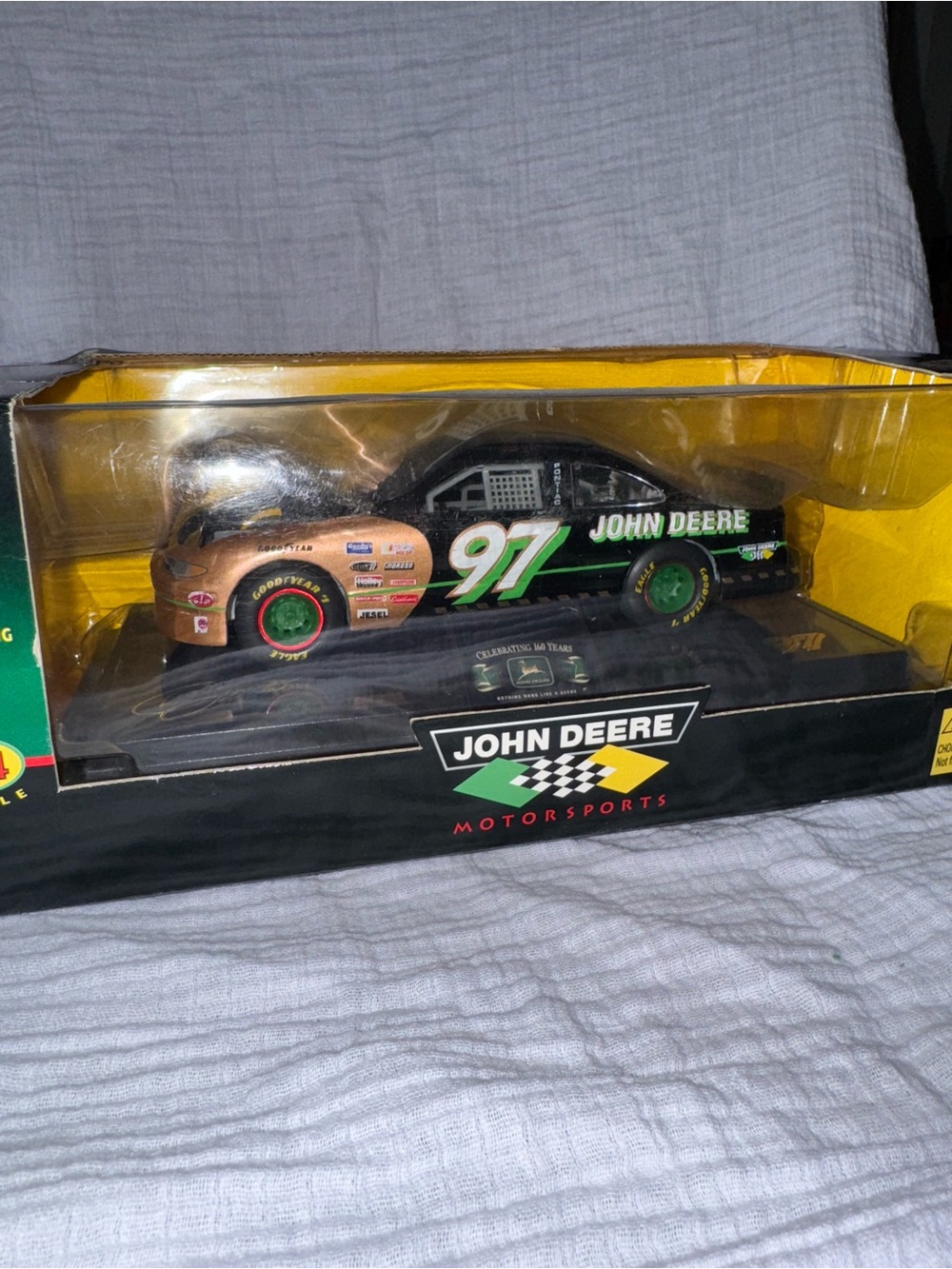 John Deere Motorsports Die-Cast No. 97 Racing Car - collectors series
